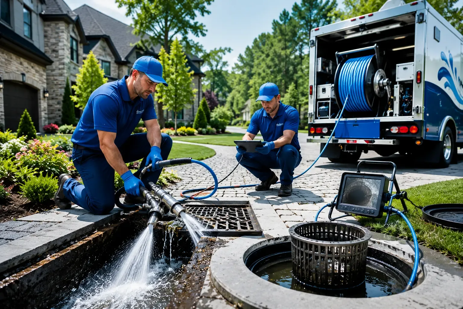 Local outdoor drain cleaning professionals in Mercer, PA